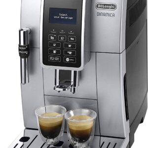 DeLonghi ECAM 350.35.SB - Dinamica 0132220019 Kaffeevollautomat Schwarz, Silber
