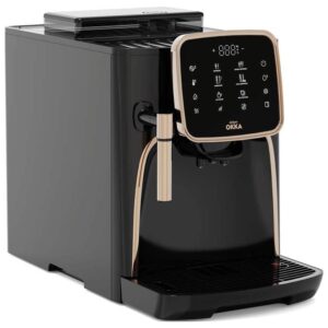 arzum OK0030-0400 Kaffeemaschine Bronze mit Milchaufschäumdüse