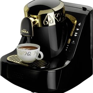 arzum OK008-B Mokka-Kaffeemaschine Gold, Schwarz Fassungsvermögen Tassen=2