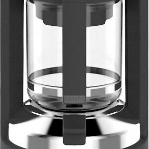 Krups KM468910 Kaffeemaschine Schwarz Fassungsvermögen Tassen=12 mit Druckbrühsystem