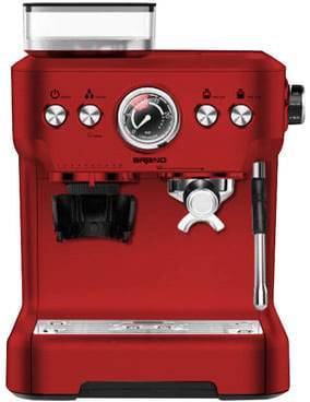 Trisa Barista Plus Espressomaschine Rot 2300 W mit Mahlwerk